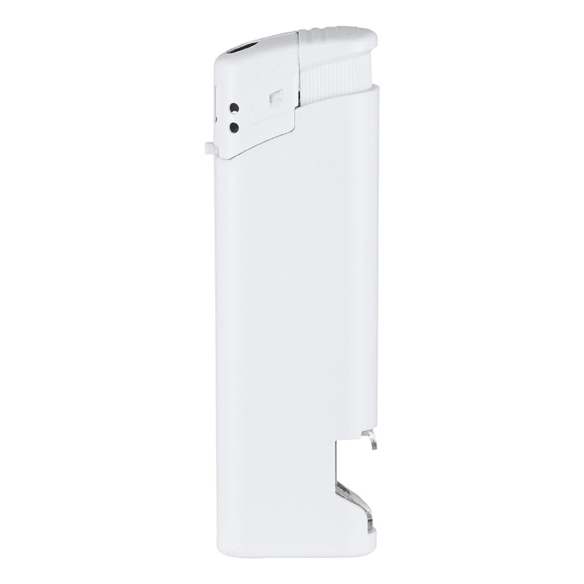 TOM® EB-15 OP 49 Elektronik-Feuerzeug silber