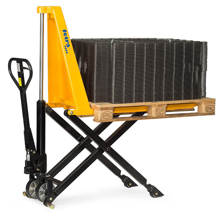 Vorschau: Fetra Scheren-Gabelhubwagen 1000 kg Gabellänge 1165 mm