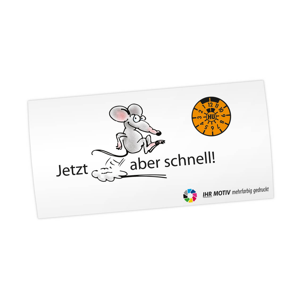 Vorschau: Maxi-Postkarte HU/AU-Erinnerung, Motiv Maus_M2
