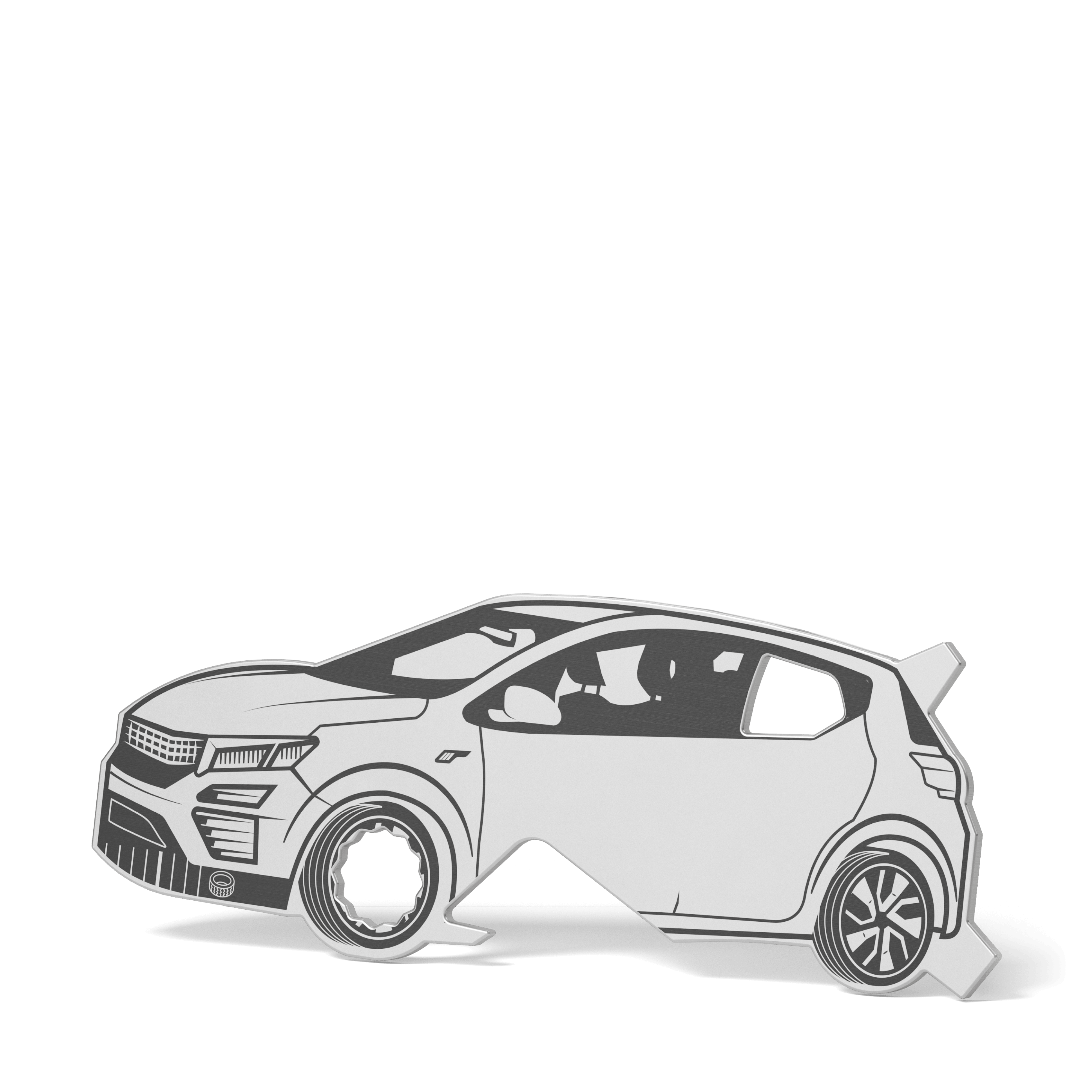 Vorschau: Einkaufswagenlöser Shape tool car