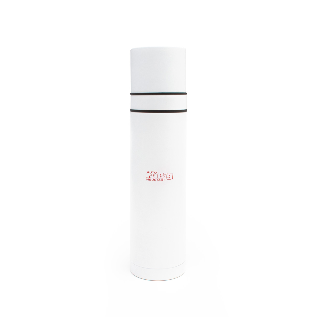 Vorschau: Thermoflasche Duo-Cup aus Metall, weiß