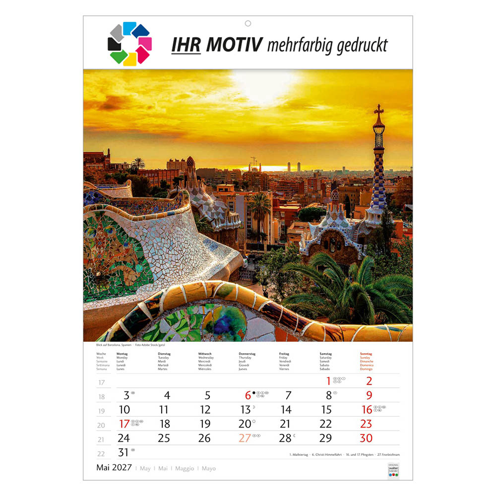 Bildkalender Metropolen, Ausgabe 2027 Monat Mai