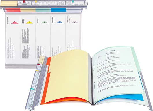 Personalhefter und Kreditakte transparent