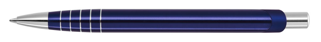 MOON Druckkugelschreiber blau Clip hinten