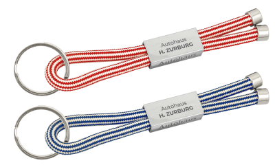 Schlüsselanhänger mit Polyesterband