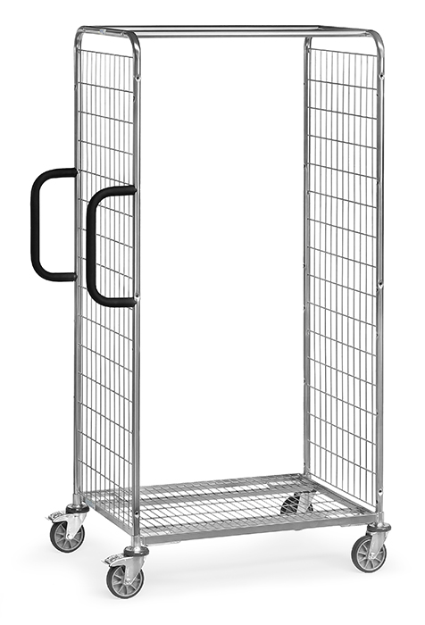 Vorschau: Fetra Kommissionierwagen Drahtgitter Höhe 1825 mm