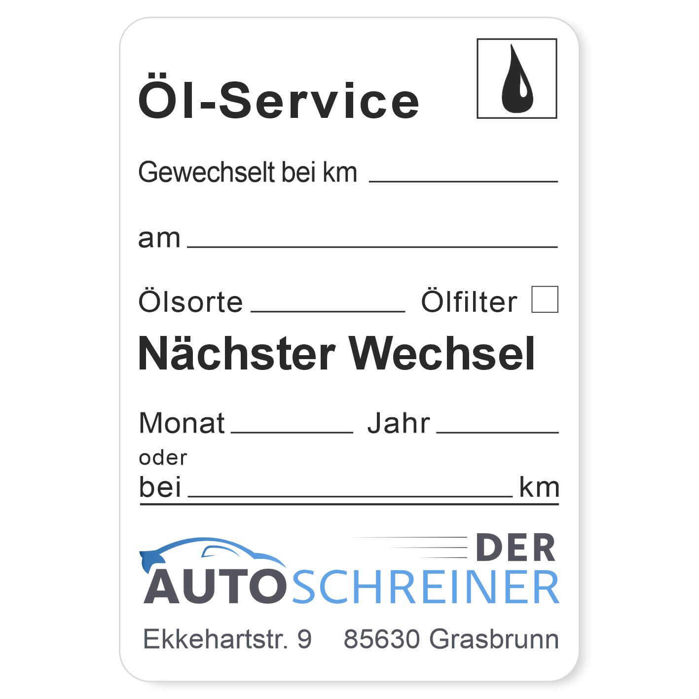 Öl-Service Beispiel 2