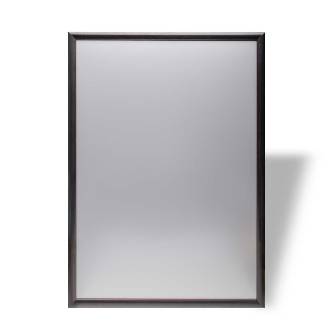 Vorschau: Plakatrahmen schwarz, mit kantigen Ecken, DIN A1 (594 x 841 mm)