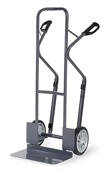 Vorschau: Fetra ESD-Stapelkarre ESD-Vollgummiräder 260 x 56 mm mit Gleitkufen