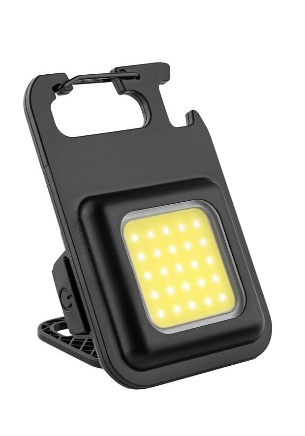 Multifunktions-Lampe LEDMiniSqaureLightReBudget seitlich