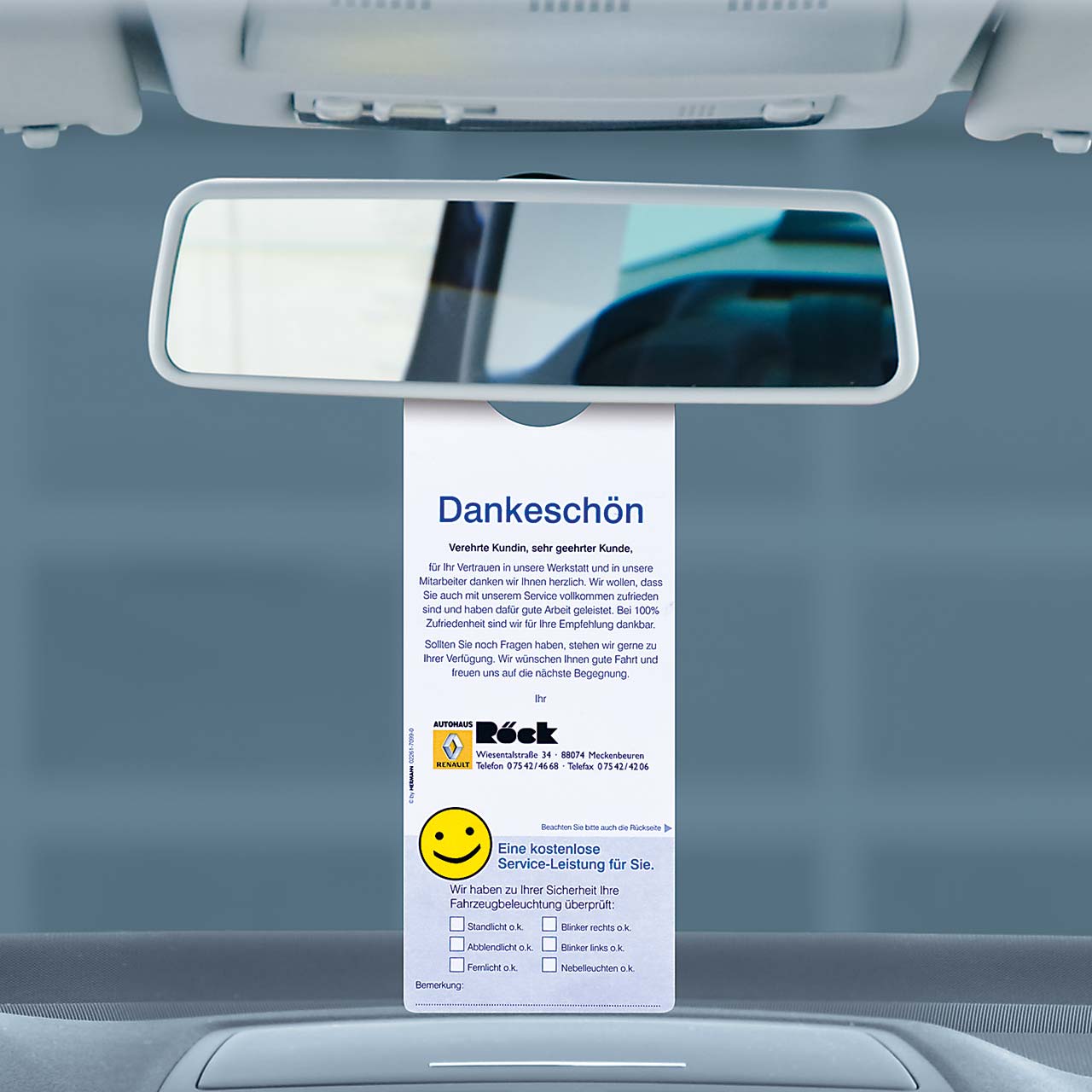 Vorschau: Maxi-Spiegelanhänger