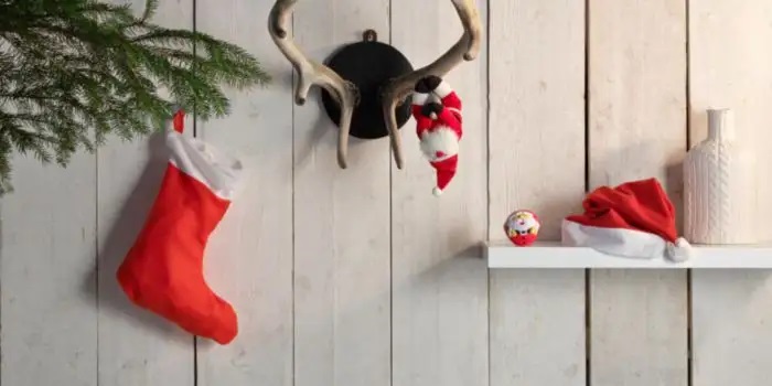 Weihnachtsmütze Rudolf im Einsatz