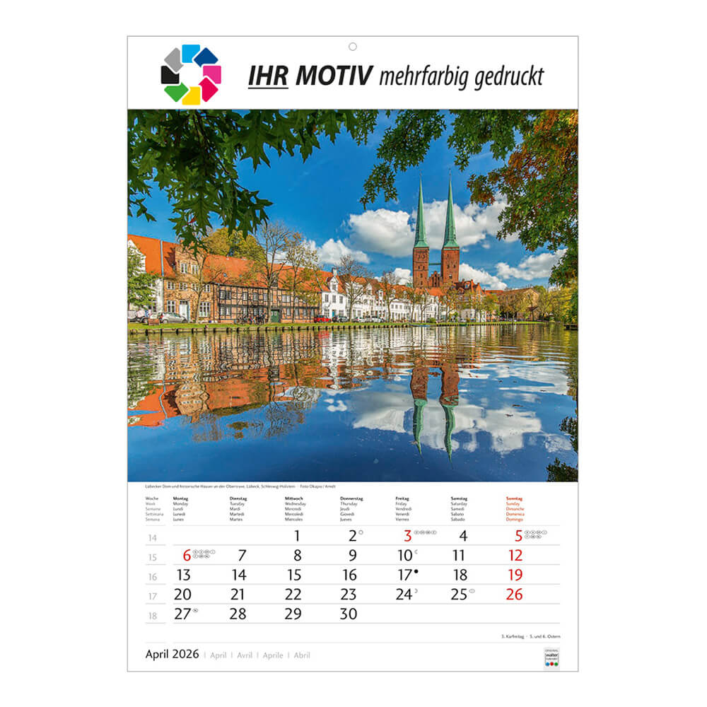 Bildkalender Schönes Deutschland Monat April