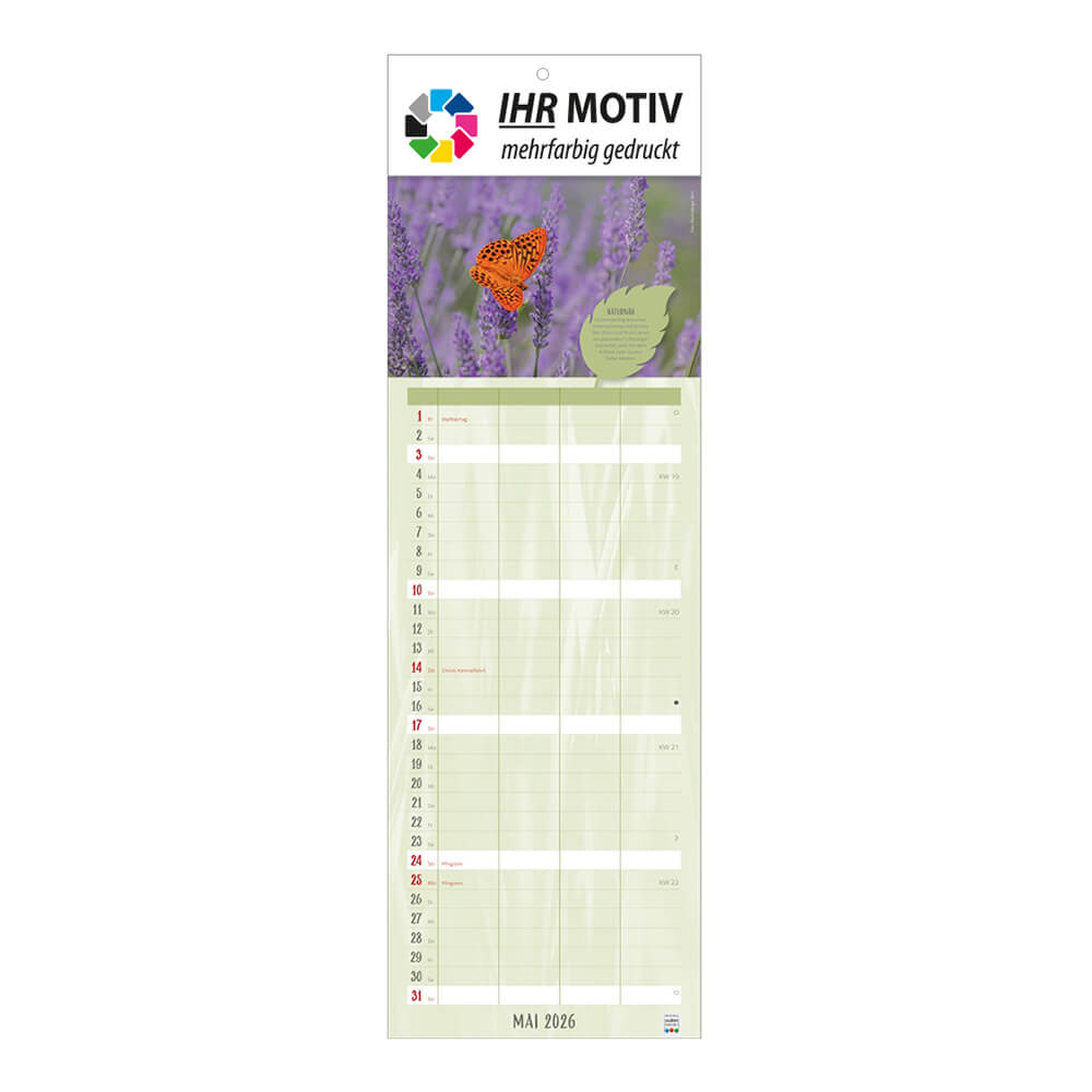 Streifenkalender Naturliebe Monat Mai