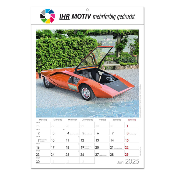 Vorschau: Bildkalender Oldtimer, Ausgabe 2026
