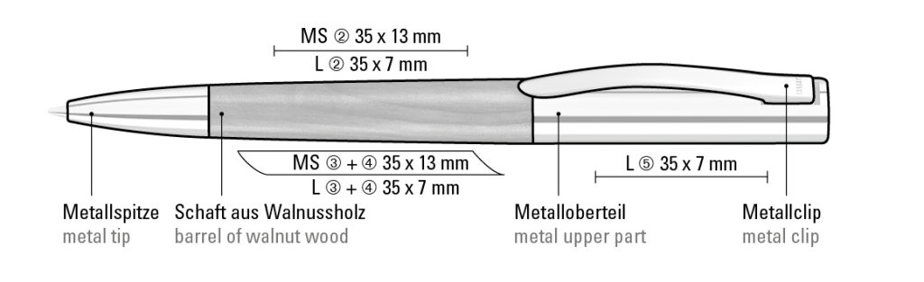 Vorschau: TITAN WOOD Drehkugelschreiber
