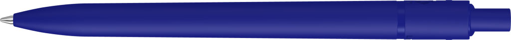 RECYCLED PET PEN STEP F Druckkugelschreiber dunkelblau Clip hinten
