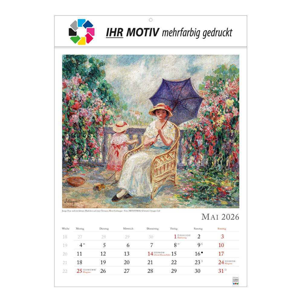 Bildkalender Kunstkalender Monat Mai