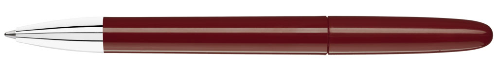 ICON M-SI Druckkugelschreiber aubergine Clip hinten