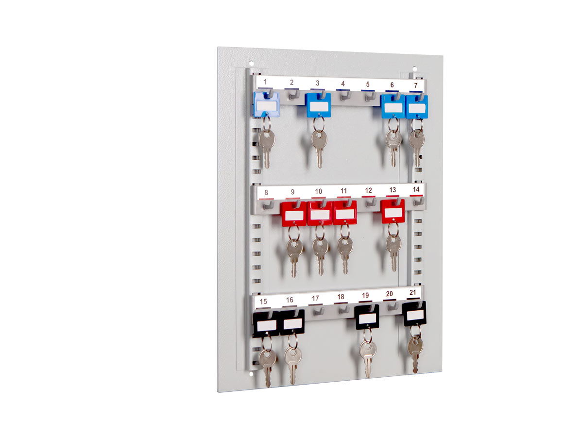 Schlüsseltafel mit 21 Schlüsselhaken