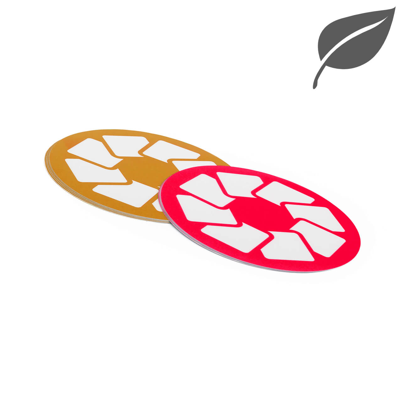 Vorschau: PVC-freie Aufkleber oval