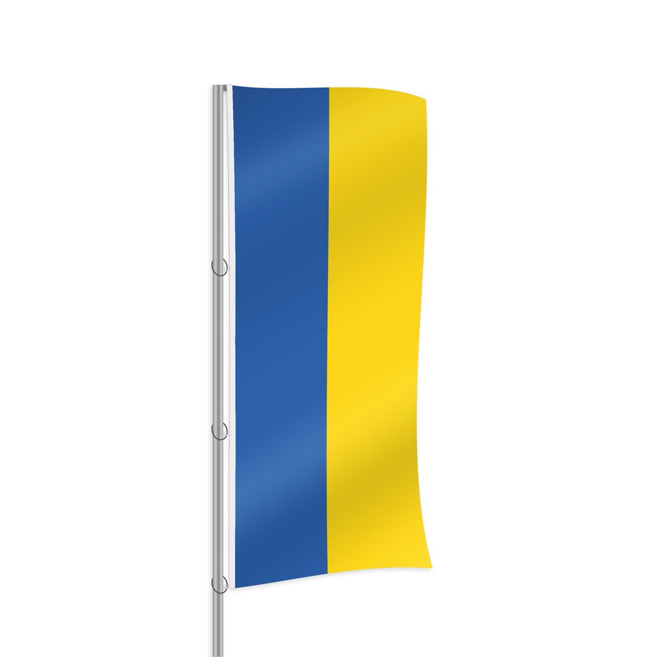 Ukraine Fahne im Hochformat kaufen