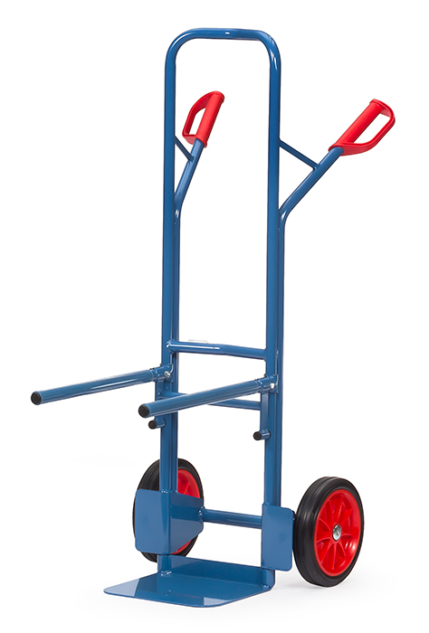 Vorschau: Fetra Stuhlkarre Vollgummiräder 260 x 56 mm bis 300 kg Traggestell variabel Karre festverschraubt