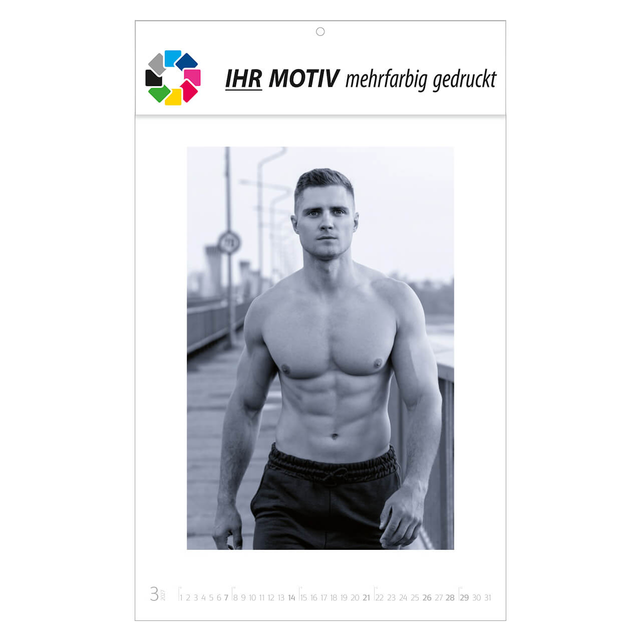 Wandkalender Men – Ausgabe 2027 Monat März