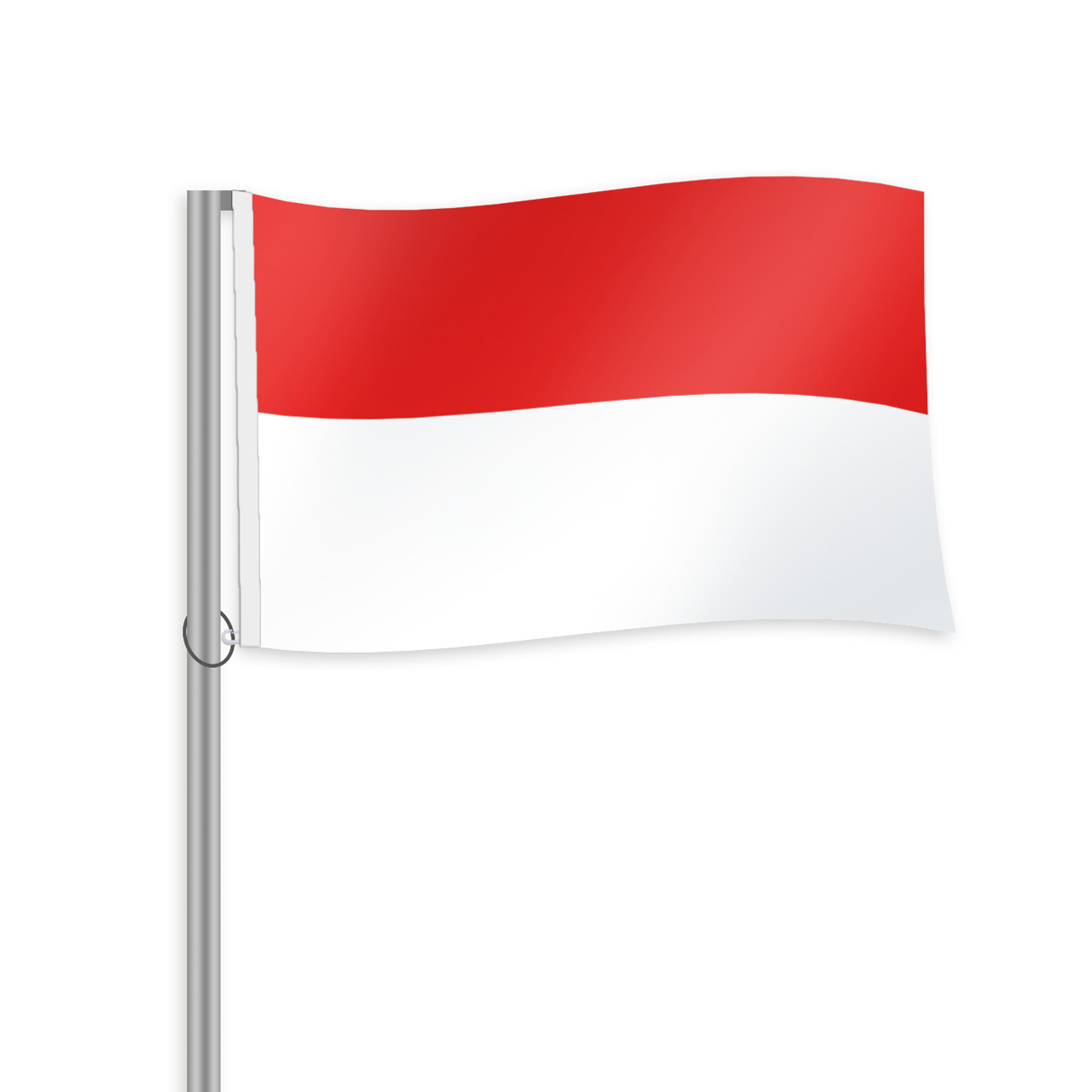 Indonesien Fahne im Querformat kaufen