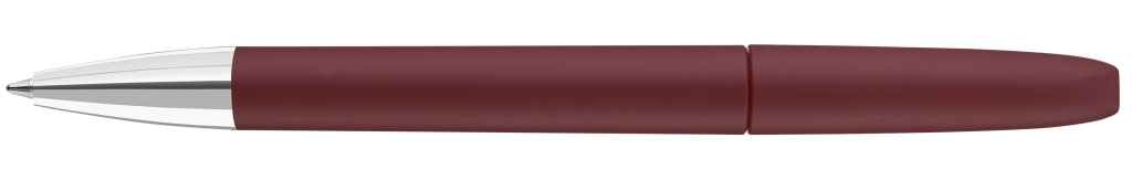 ICON M SI GUM Druckkugelschreiber aubergine Clip hinten