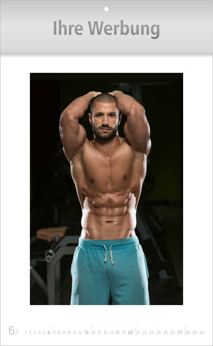 Wandkalender Dream Men – Ausgabe 2027 Monat Juni