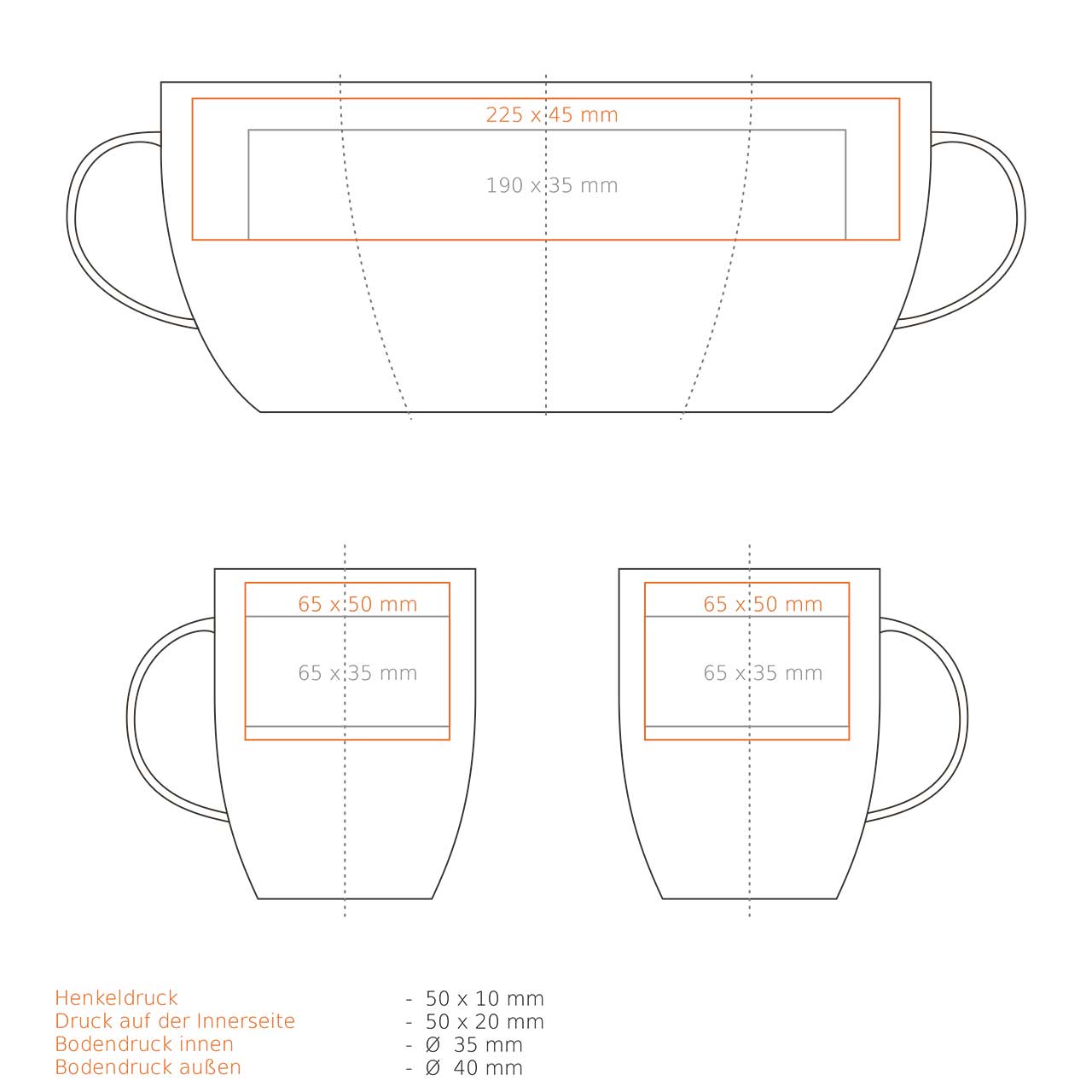 Vorschau: Roxy Tasse aus Porzellan