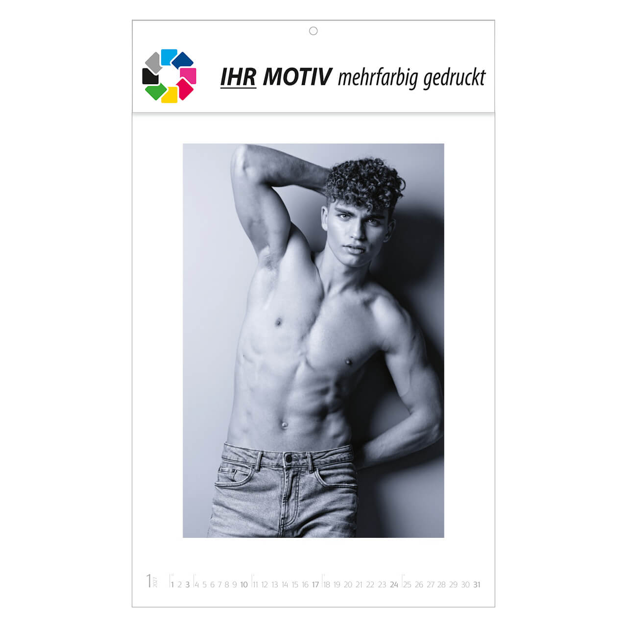 Wandkalender Men – Ausgabe 2027 Monat Januar