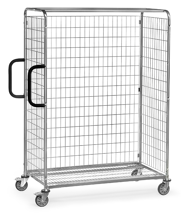 Fetra Rückwand für Kommissionierwagen mit Ladefläche 650 x 510 mm