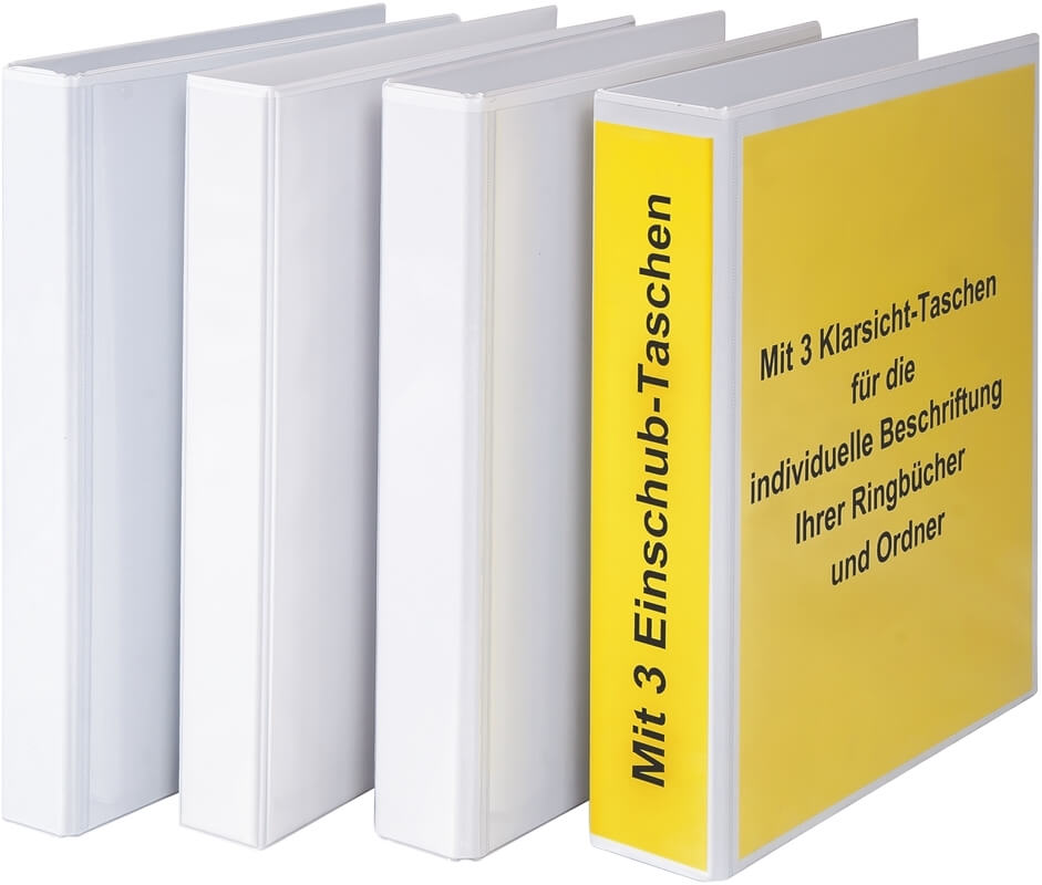 Vorschau: PVC-Präsentationsringbuch 4-Ring