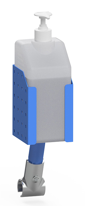 Vorschau: Fetra Flaschenhalterung für Bode-Flaschen 1000ml Stellfläche 84 x 87 mm