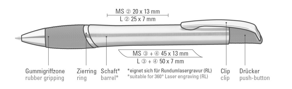Vorschau: OPERA Druckkugelschreiber
