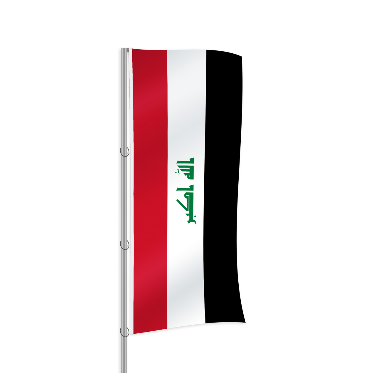Irak Fahne im Hochformat kaufen