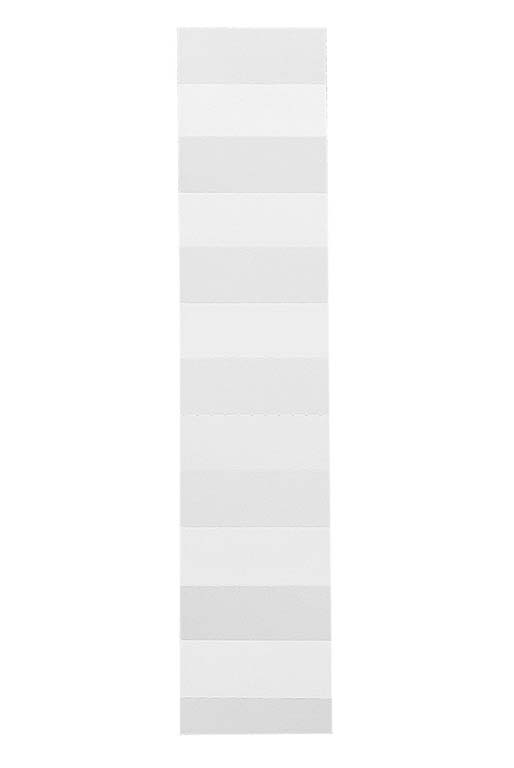 Einsteckschilder für die Serie Platin Line weiß