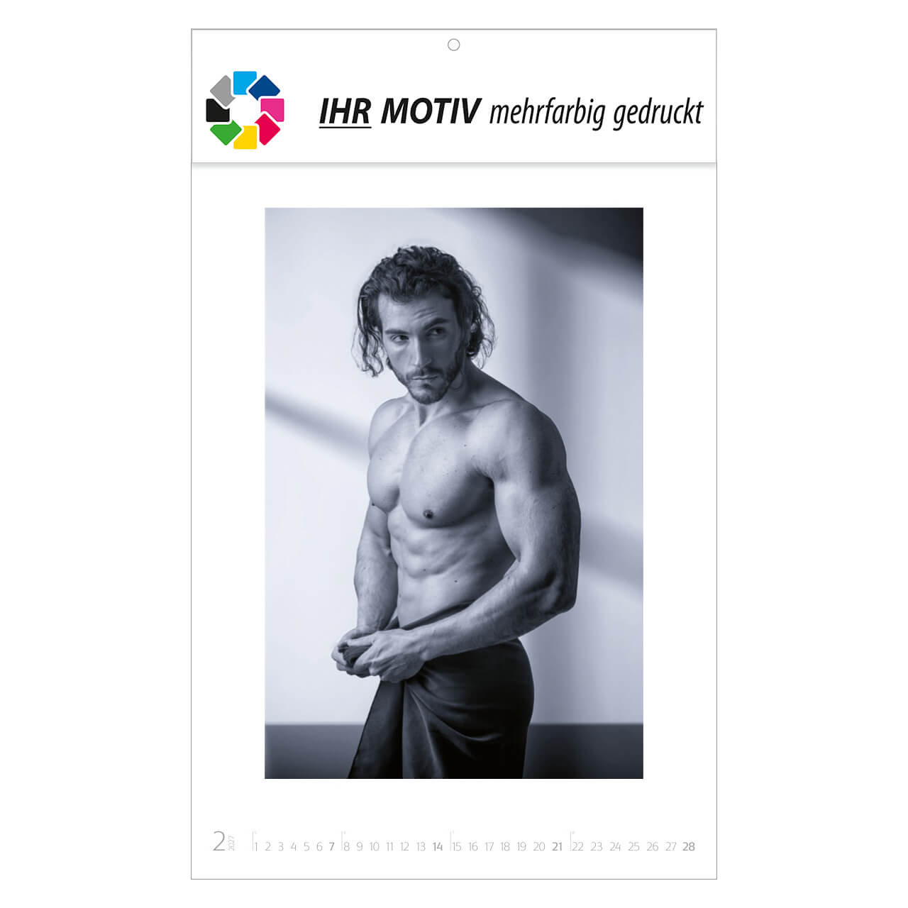 Wandkalender Men – Ausgabe 2027 Monat Februar