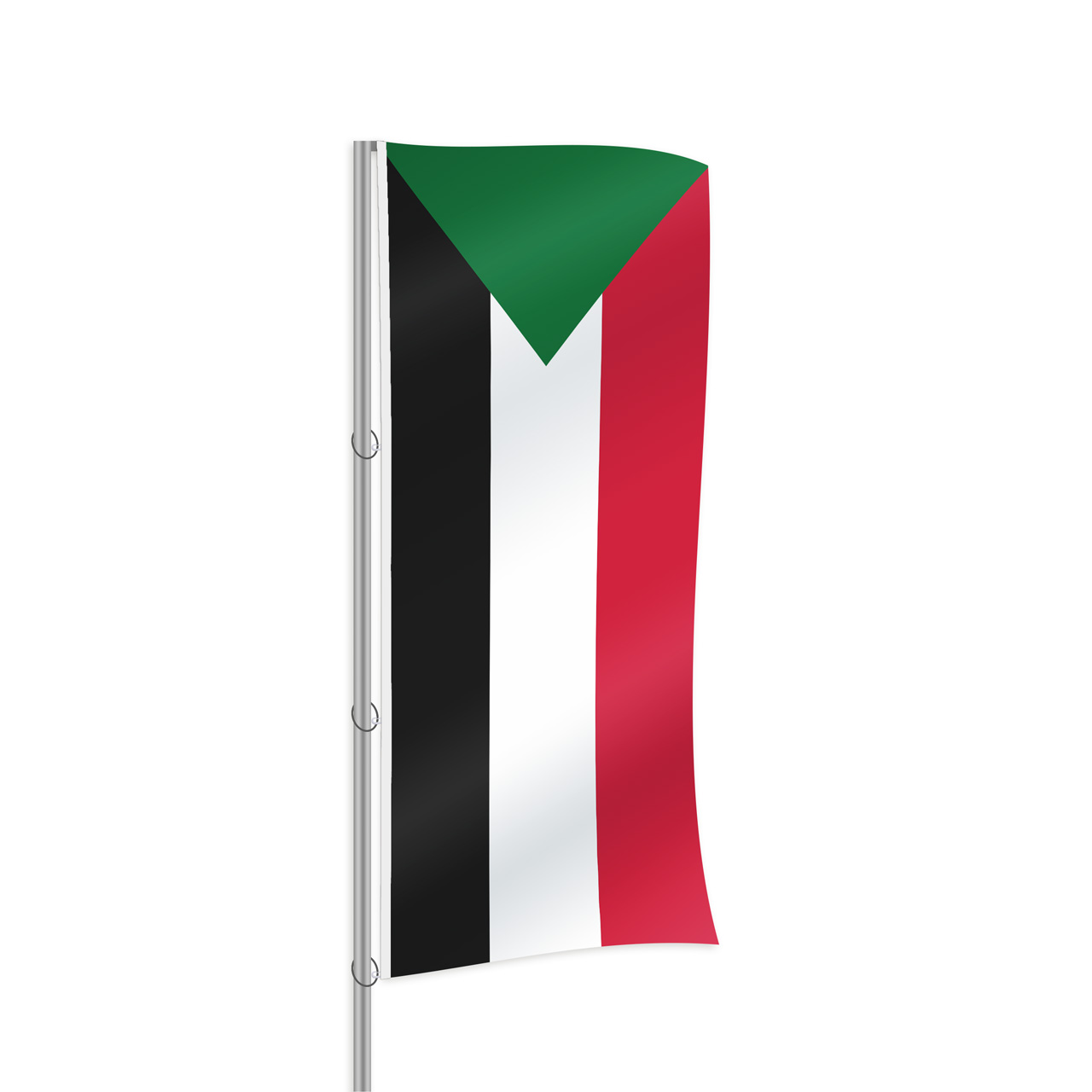Sudan Fahne im Hochformat kaufen