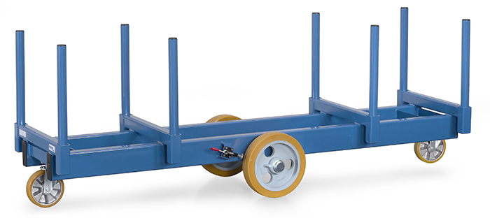 Vorschau: Fetra Langmaterial-Wagen 3 to Ladefläche 2500 x 700 mm