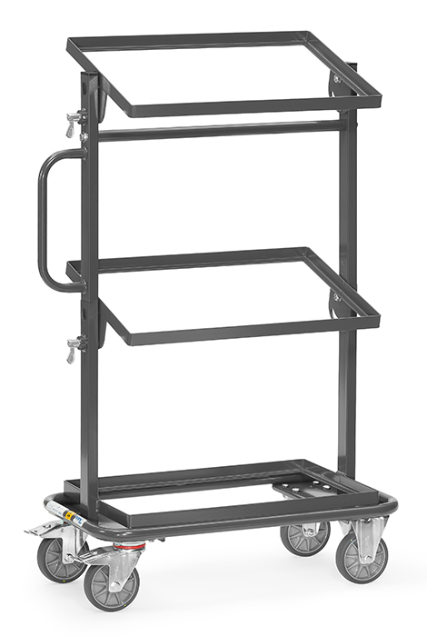 Vorschau: Fetra ESD-Beistellwagen offener Rahmen Ladefläche 600 x 400 mm bis 200 kg neigbar