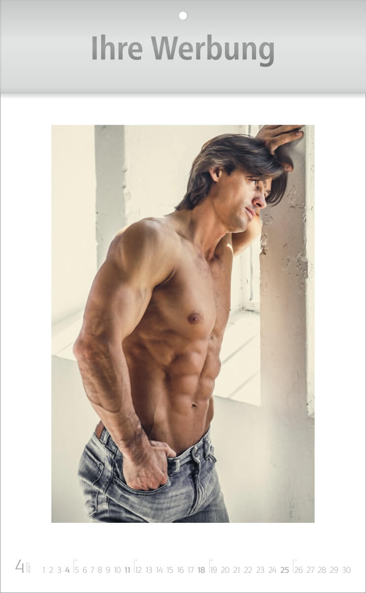 Wandkalender Dream Men – Ausgabe 2027 Monat April