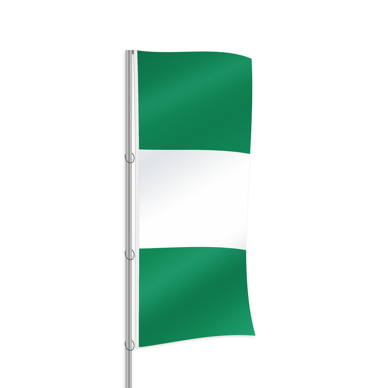 Nigeria Fahne im Hochformat kaufen