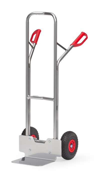 Vorschau: Fetra Alu-Stapelkarre PU-Räder 260 x 85 mm bis 200 kg Höhe 1300 mm