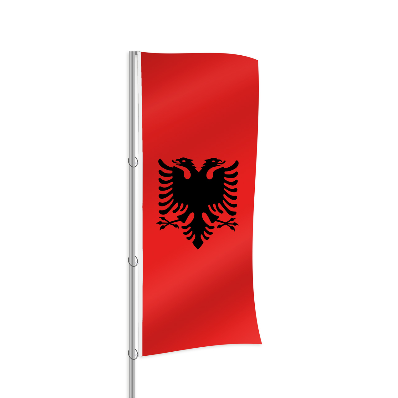 Vorschau: Albanien Fahne
