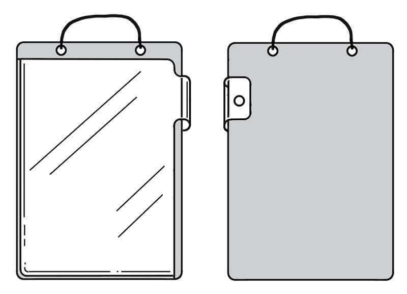 H0330300_Auftragstasche_A5_Kordel_Druckknopfverschluss_Skizze