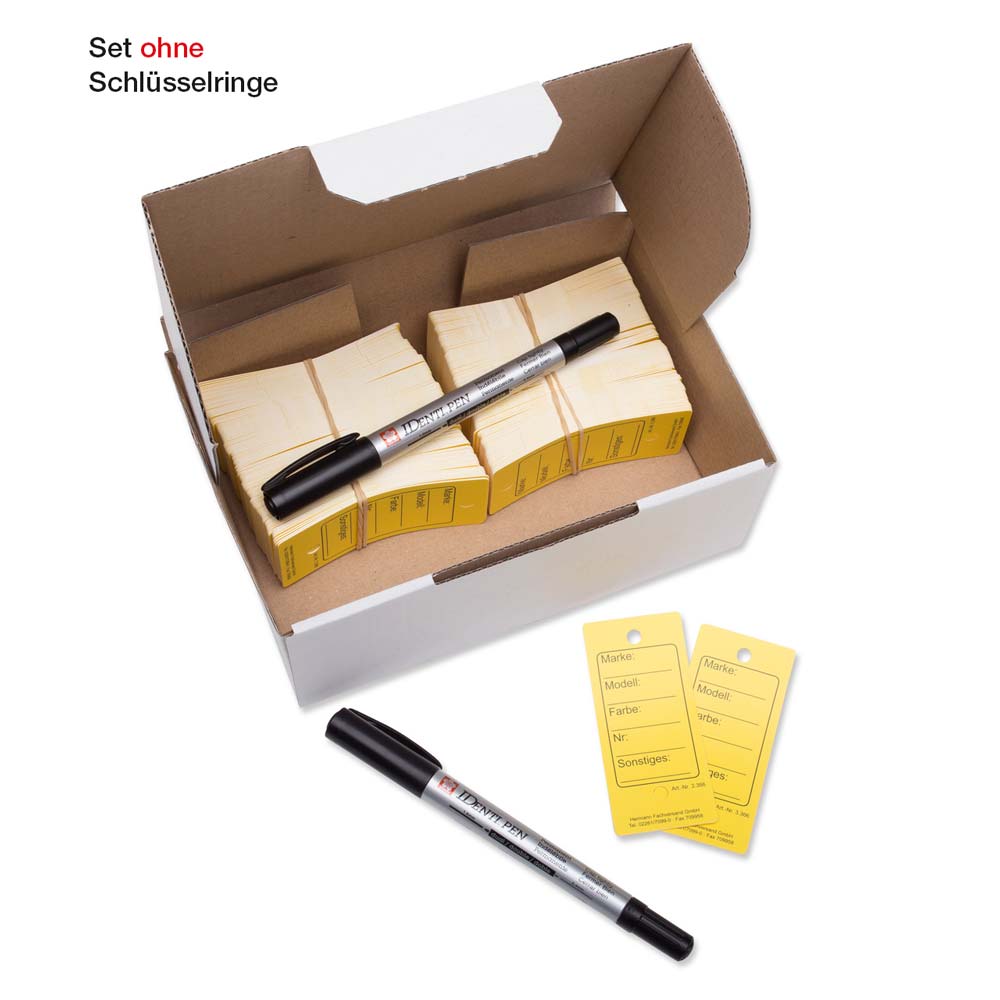 Set ohne Schlüsselringe