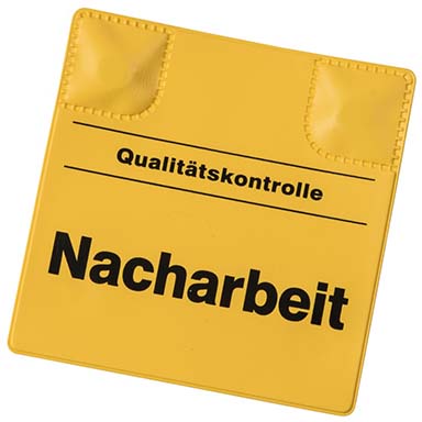 Magnetische Kennzeichnungspads gelb